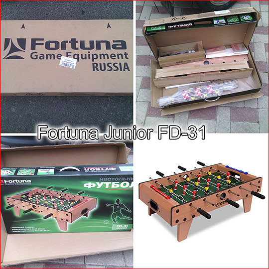 Доставка настольного футбола Fortuna Junior FD-31 в Таврово